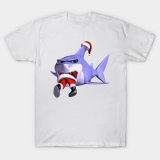 Christmas Shark T-Shirt